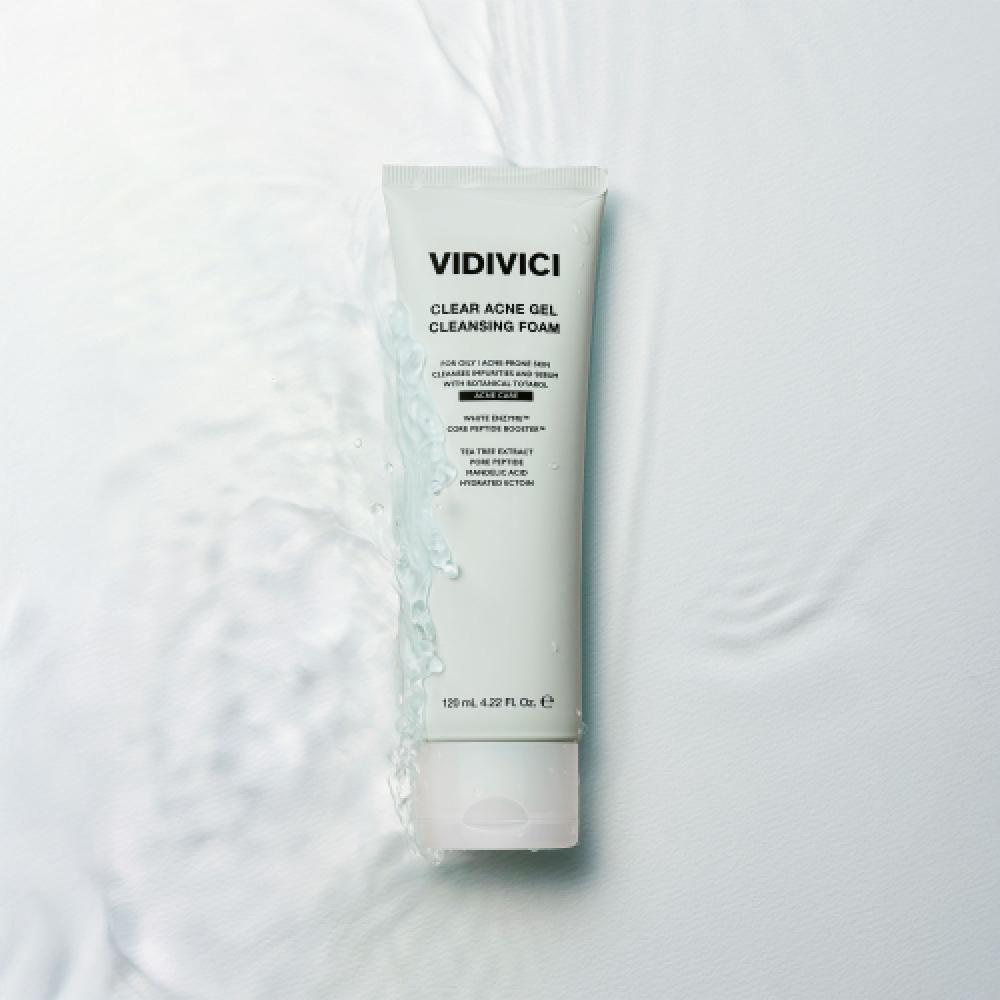 Vidivici Clear Acne Gel Cleansing Foam 120ml 001 Acne Gel Cleansing Foam 120ml