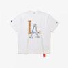 New Era Mlb La Dodgers Jewel T shirT whiTe 15147535