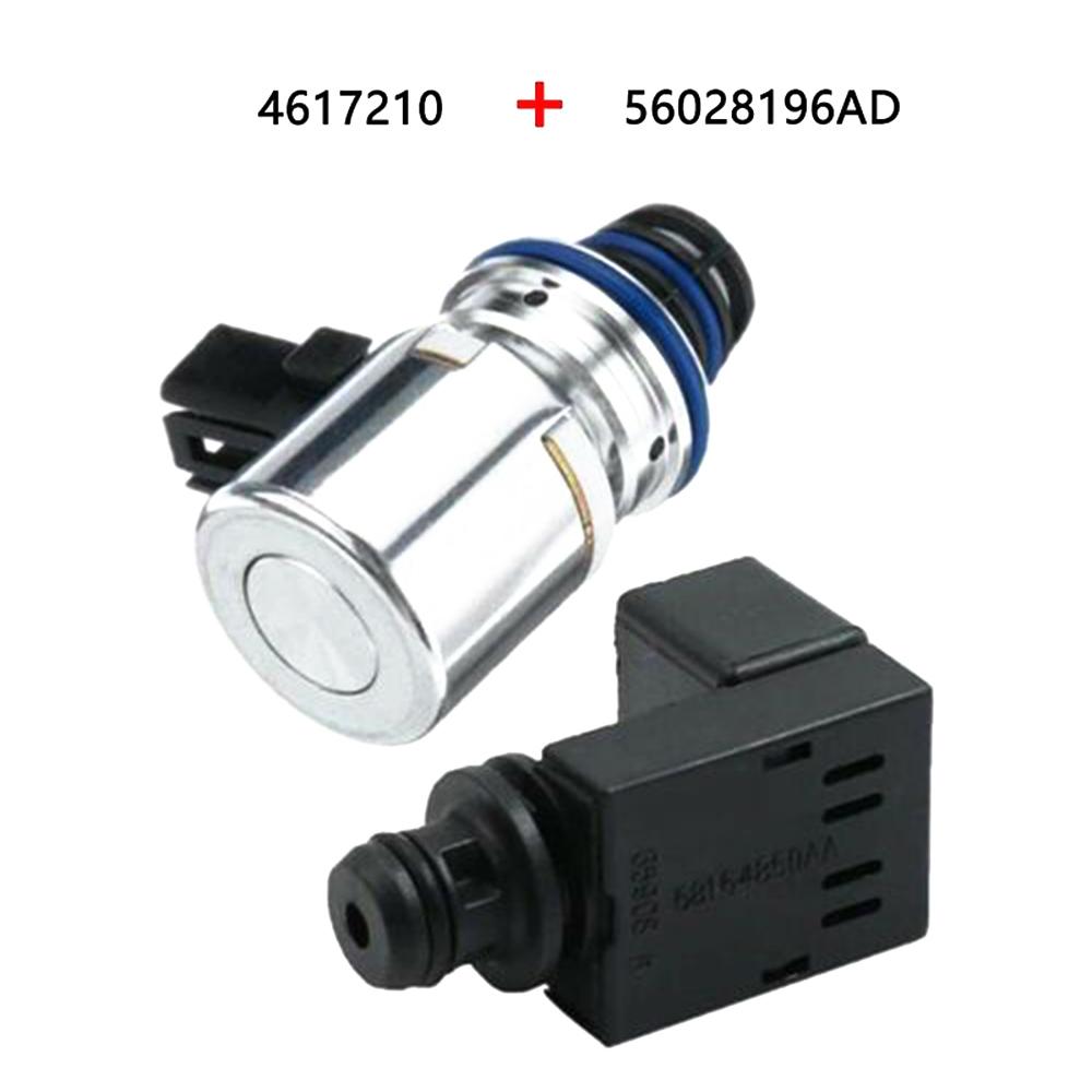 Transmission Pressure Sensor and Regulator Solenoid Kit 56021403AA 488633AA for Dodge Dakota Durango Ram 1500 2500 3500