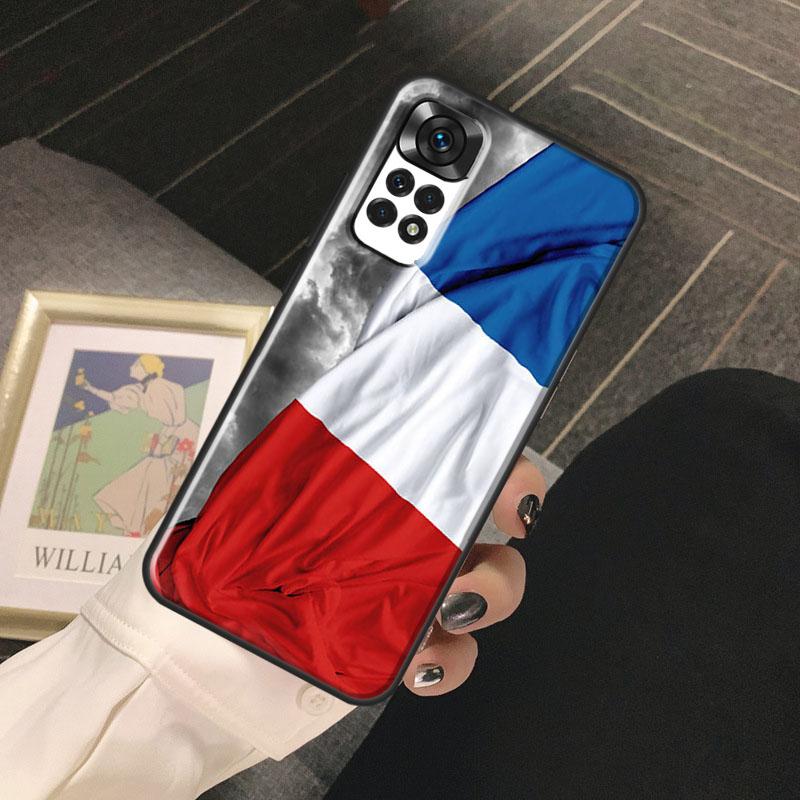 France national flag Funda For Xiaomi Redmi Note 13 14 Pro 9 10 11 12 Pro 10S 11S 12S Redmi 13C 10C 12C 14C Case
