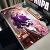 Popular Mousepad Anime  Esports Players Computer Gamer Mouse Pad sakura Gengar Rubber with Locking Edge Gaming Mouse Mat