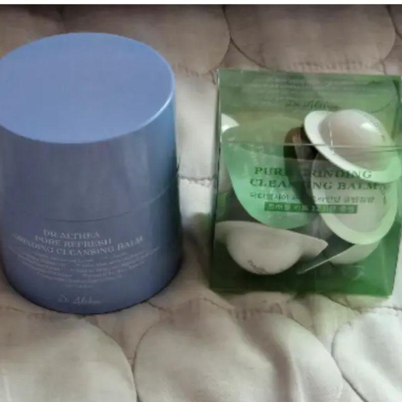 Dr. Althea Osvěžující čistící balzám s peelingovým efektem + Cestovní sada (12 Použití) Sada kbeauty