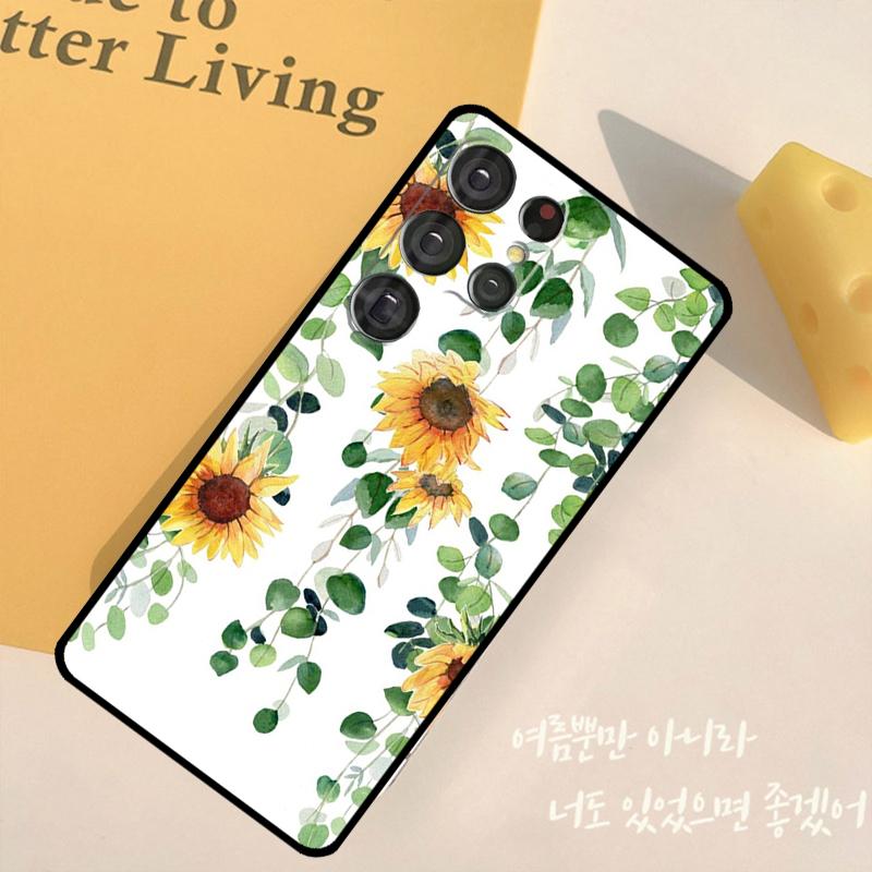Eucalyptus Lavender Phone Case For Samsung Galaxy S25 S24 Ultra S9 S10 S20 S22 S21 Plus S23 FE Back Cover Shell