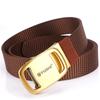 Hochwertiger, dicker Nylongürtel, All-Match-Casual-Outdoor-Hosengürtel, automatischer Schnallengürtel