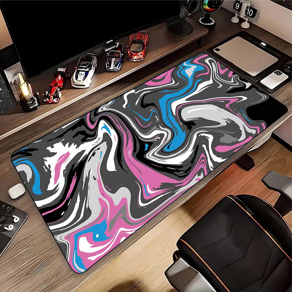 Japanese Style KoiDragon Mousepad Large Mouse Pad Lock Edge Mouse Mat XXL Soft Mause Mats Gamer Grande Table Mats Keyboard Pads