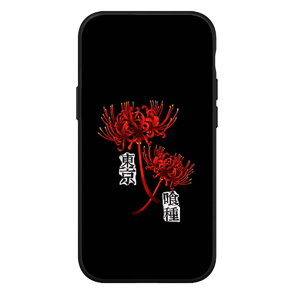 

для iPhone 16 15 X XR Samsung Galaxy S24 S23 Plus Xiaomi Redmi Note 13 12 11 Pro Max 9 10 14 OPPO Huawei чехол аниме Tokyo Ghoul Ken Kaneki чехол для телефона for Redmi Note 13 Pro 5G болюс