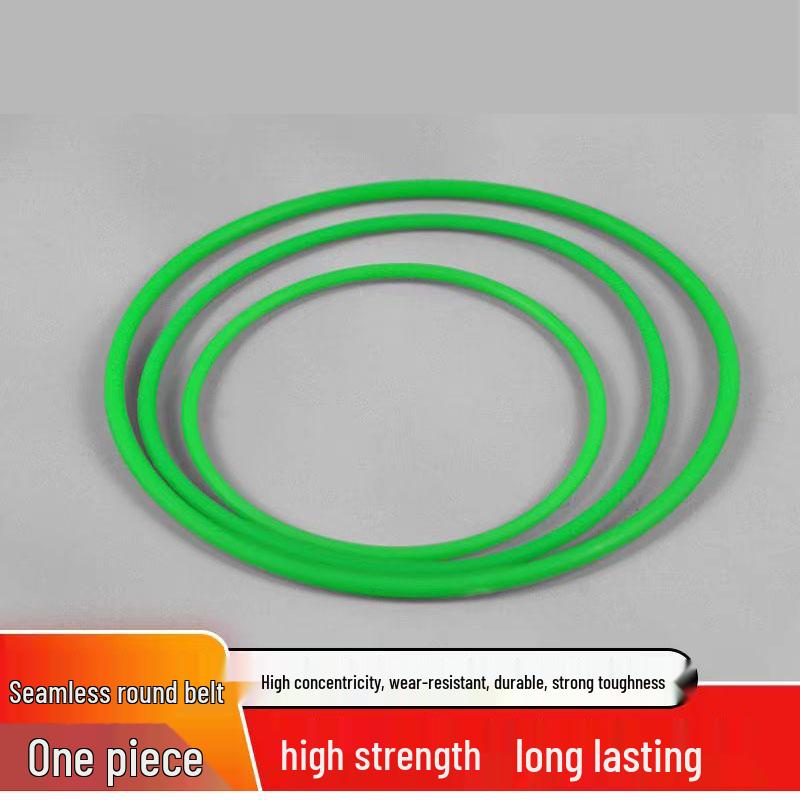 Seamless Polyurethane Round Belt - Rough Surface Motor Miniature Transmission O-Ring Conveyor Belt