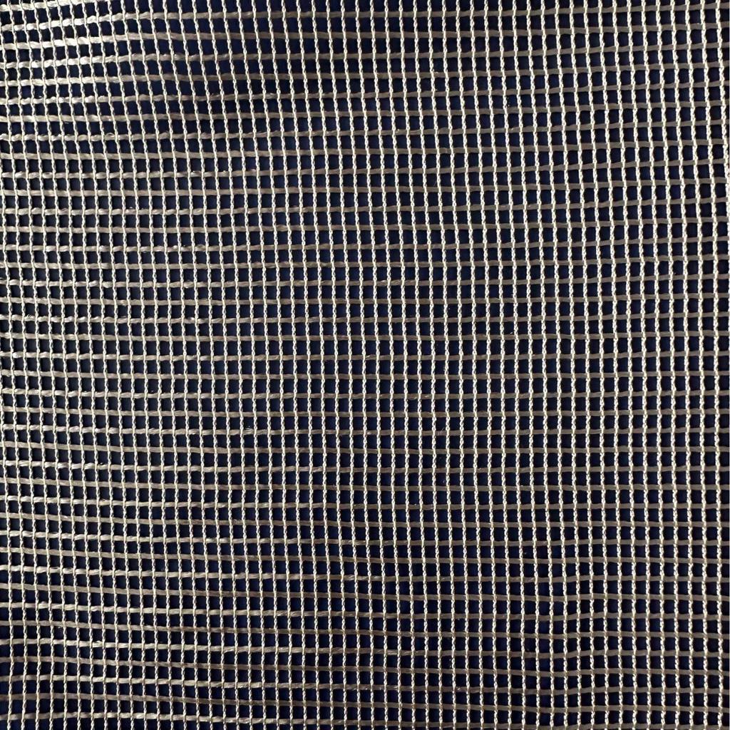 Modern Golden Mesh Large-Hole Curtains for Living Room, Bedroom, Balcony - Breathable and Light-Permeable Gauze