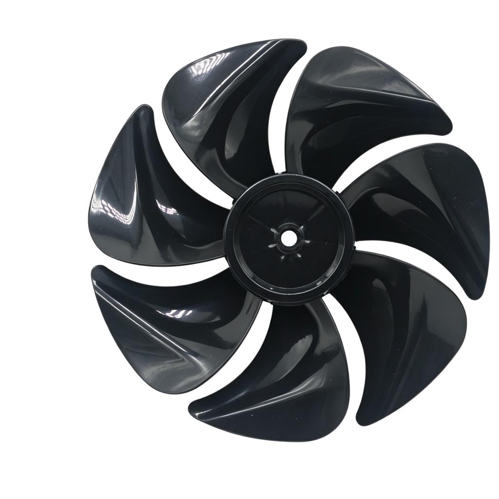 Plastic 7 Blade Air Circulator Fan Impeller Compatible with Floor Fan and Ceiling Fan Models Size 22CM and 25CM Center Hole 8mm