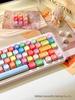 MOA Profile Gummy Bear PBT Double-Shot Dye-Sublimation Opaque Custom Keycap for Mechanical Keyboards