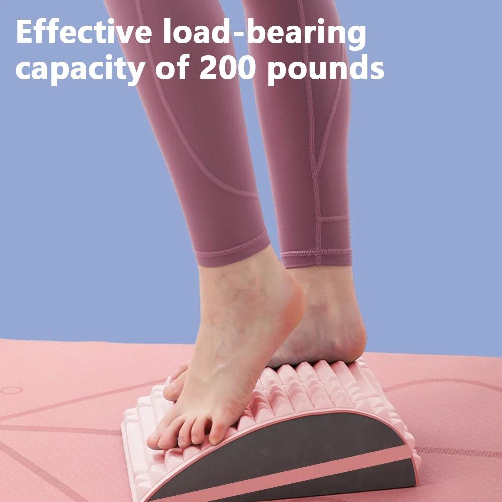 Waist Support Massagers Back Stretcher Neck Pillow Posture Corrector Lumbar Cervical Traction Pillow Relieve Herniated Disc Tool