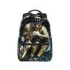 Biohazard Band Tour Backpack Student Boys Girls BookBag Children School Bag Laptop Shoulder Bags for Men Women