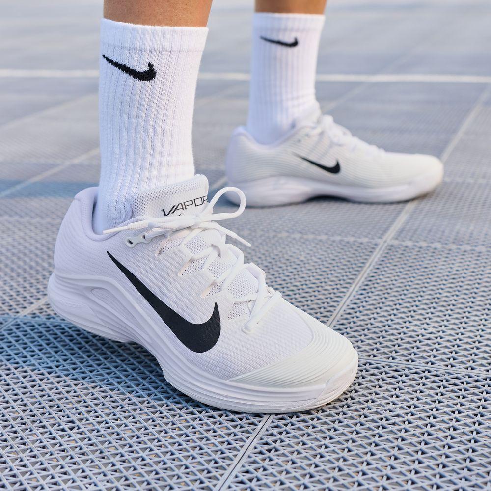 Nike Court Air Zoom Vapor 12 HC Белый Белый Саммит Черный 40.5