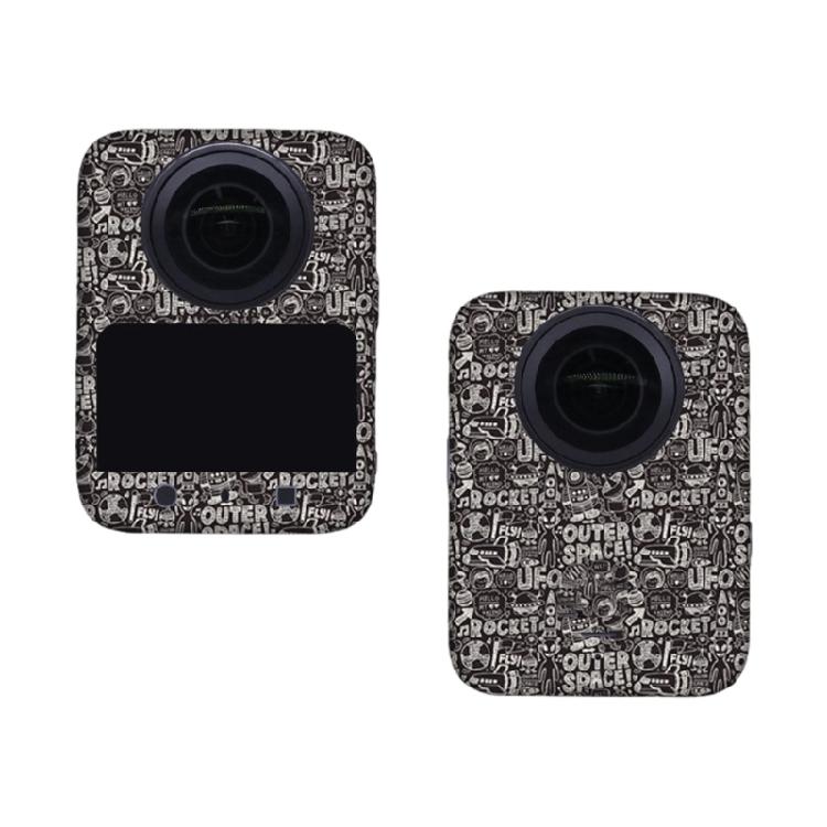 Adhesive Sticker For 360 Cameras Cut Design Scratch Resistant PVC Film Color Variety Pack