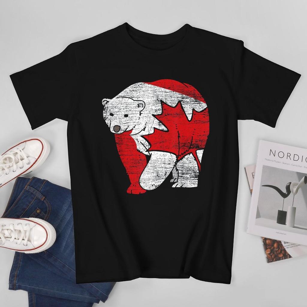 More Design Canada Flag Canadian Unisex Tshirt Tees Tshirt Oneck T Shirts Unisex Boys Clothing 100 Cotton