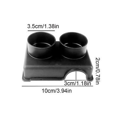 Practical Black Reptile Hide Box Rectangle Plastic Snake Shelter House S/M/L Reptile Caves Spiders