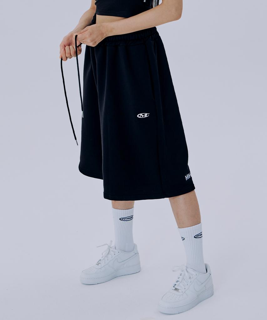 Mihag Metal Logo Bermuda Shorts (Black)