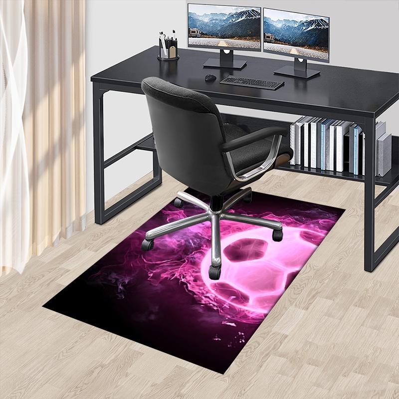 

Football Chair Mat: Office Carpet Oversized Rug for Home Decor, Sofa Cover, Desk Protector, Gift Idea for Any Room 60cm by 90cm
