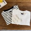 In Stock! Trendy 2025 Summer Japanese Striped T-Shirt for Toddlers – All-Cotton, Short-Sleeved for Boys & Girls