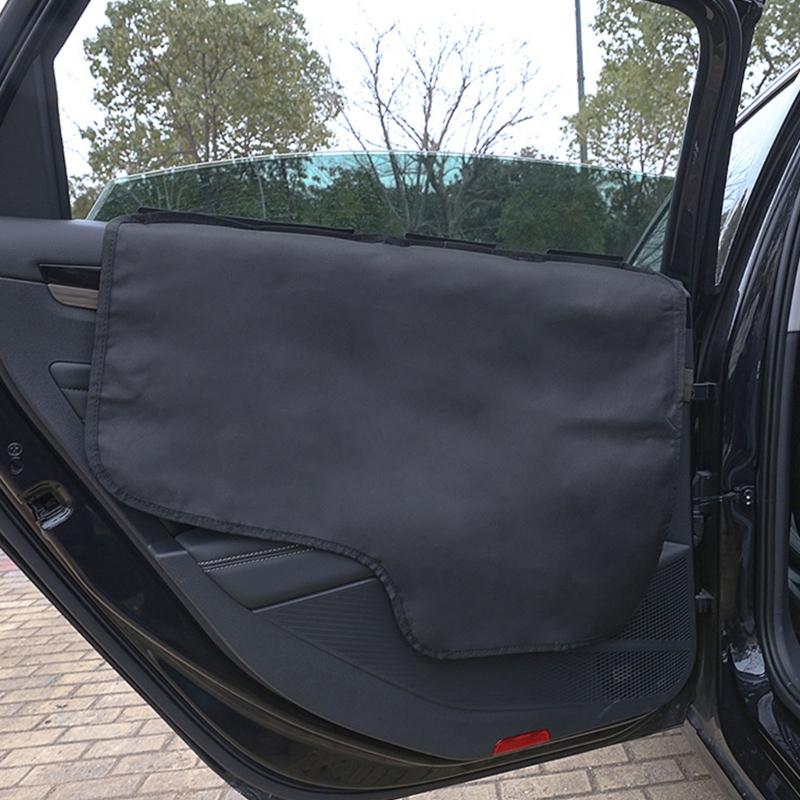 2Pcs Dog Car Door Cover for Cars, Trucks and SUV Car Door Guard Protective Cushion Door Inside Protector
