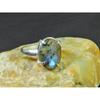 Oval Labradorite Ring US7.5 Solid 925 Sterling Silver Gemstone Handmade Ring MK-103