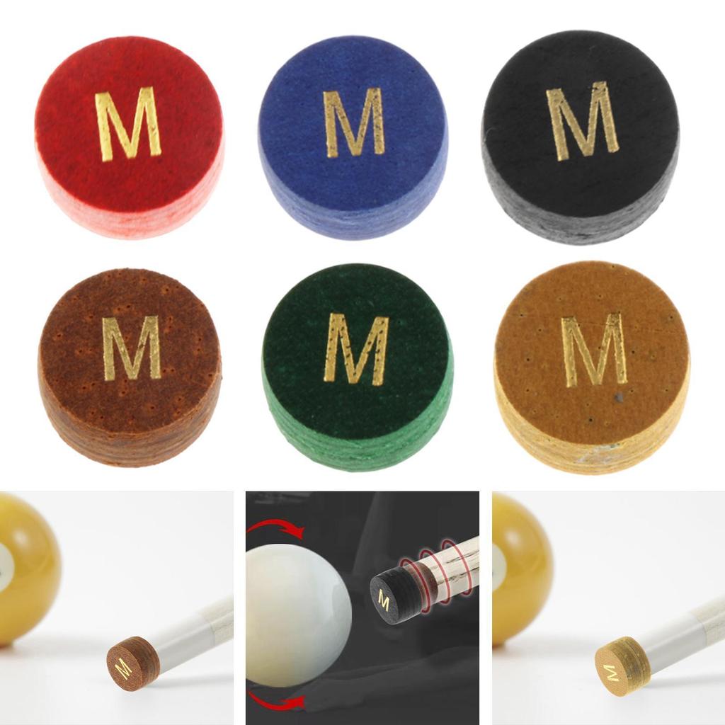 Billiard Tip Replacement Billiard Accessories Snooker Cue Tip Pool Cue Tip Billiards Cue Tip for Billiard Games Indoor Repairing