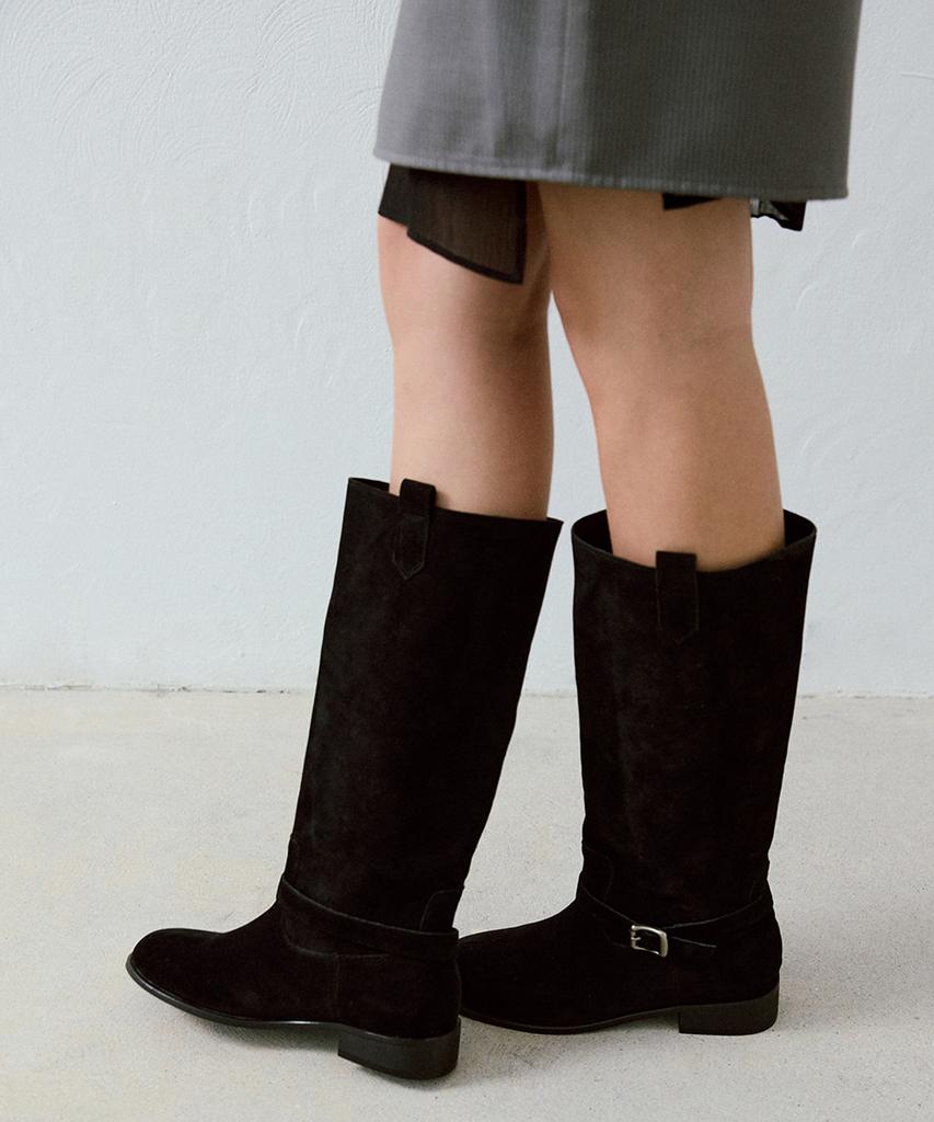 Lito Chenesi Suede Long Boots Loblsdr4H019_2Colors