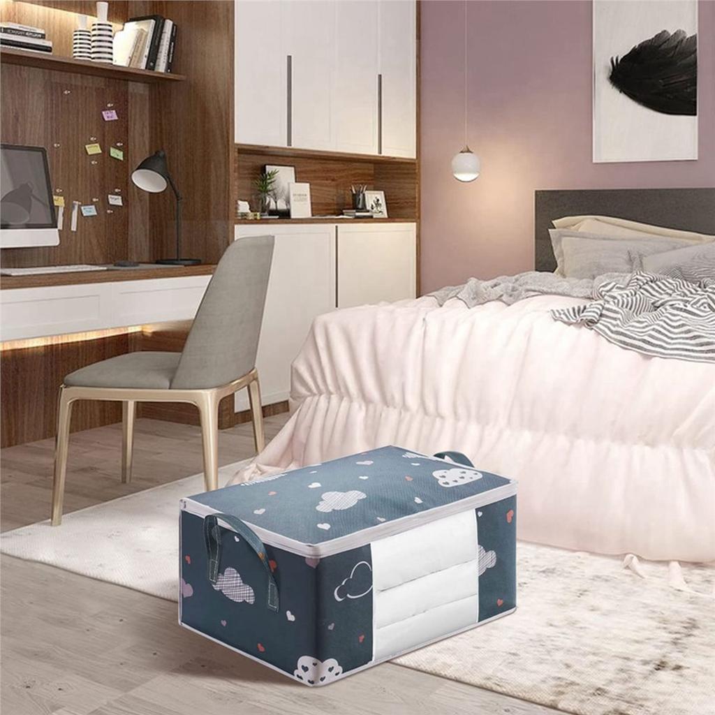 Premium-8X Storage Bag, Clothes Storage Comforter Storage Bag,For Organizing Bedroom Closet Clothing Comforter Sweater, S