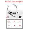 Portable Head Mounted Headset Microphone Wired 3.5Mm Plug Mic For Shopping Mall Teacher Tour Guide Amplifier Phone Wheat Bee Ear