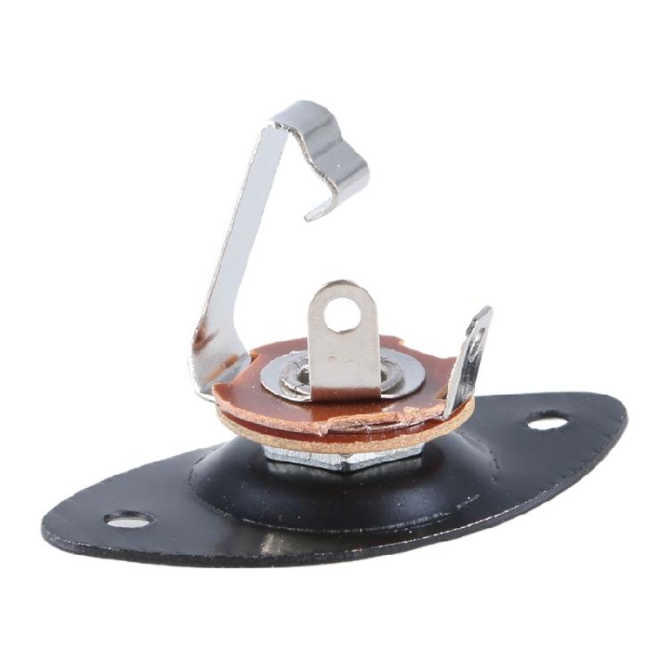 Electric Guitar Jack Output Jackplate Indented Curved Output Socket With Screws