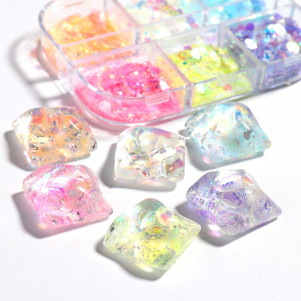 Nail Glow Powder Super Bright Multi-effect Luminous Nail Polish Powder