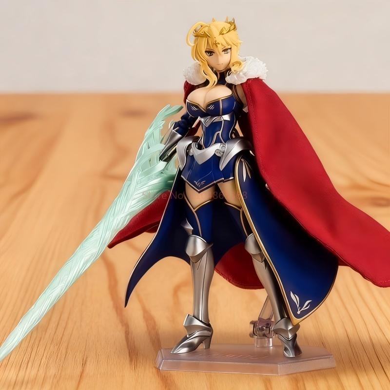 New Ko Model Figma 568 Dx Artoria Pendragon Action Figure High Quality White Dead 2.0 Armored Anime Jointed Collectible Toy Gift