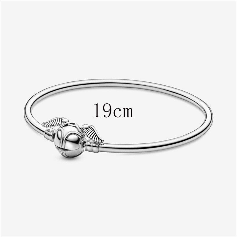  925 Silver Charms Beads For Harry Potter Bracelets Women DIY Jewelry Gifts 3mm Pendant
