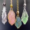 Stainless Steel Crystal Cage Necklace Adjustable Net Chain Stone Collecting Holder Anti-Tarnish Durable Design Easy To Open/Clos