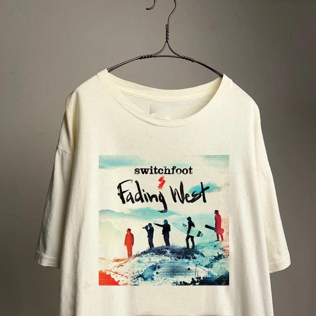 

Switchfoot FADING WEST ALBUM Natural COlor Shirt Unisex Concert S to 5XL MQ449 Unisex T-Shirt XXXXL