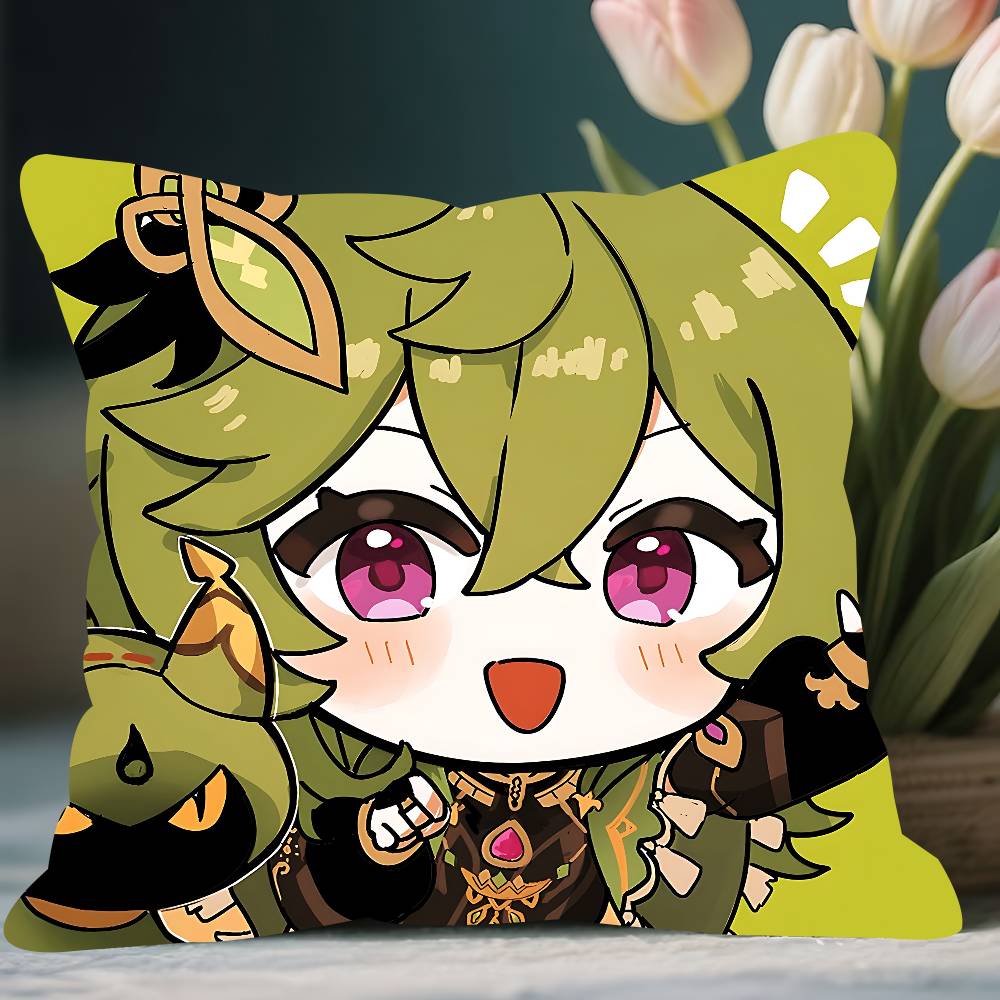 C-Collei G-Genshin Impact Kissenbezug Sofakissenbezug Heimzimmerdekoration Kindergeschenk