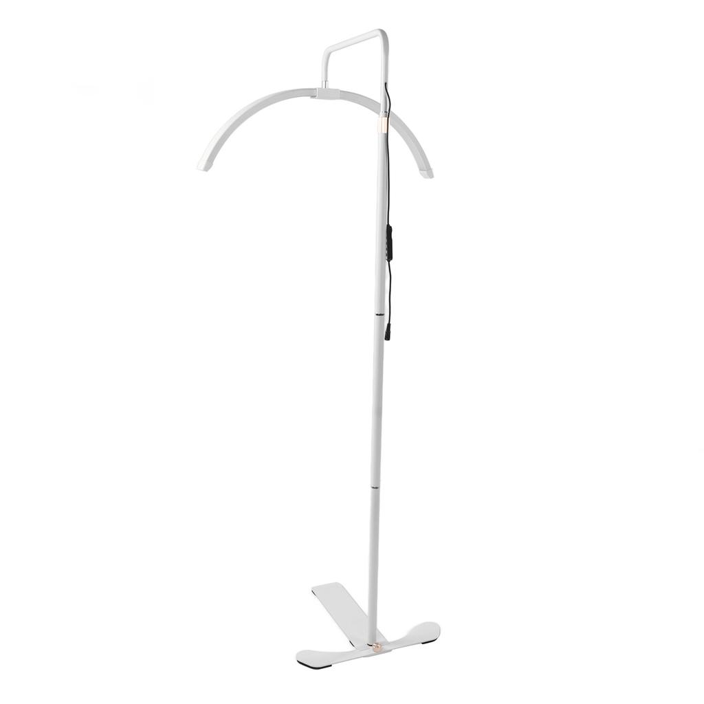 26in LED Floor Light Kit Color Temperature Brightness Adjustable Half Moon Lamp with Stand for