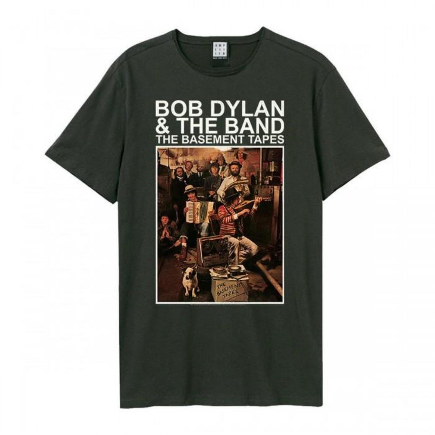 Amplified Unisex Adult The Basement Tapes Bob Dylan & The Band T-Shirt S
