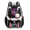 Large Capacity Schoolbag with Shoulder Strap; Student Three-piece Pencil Case Set