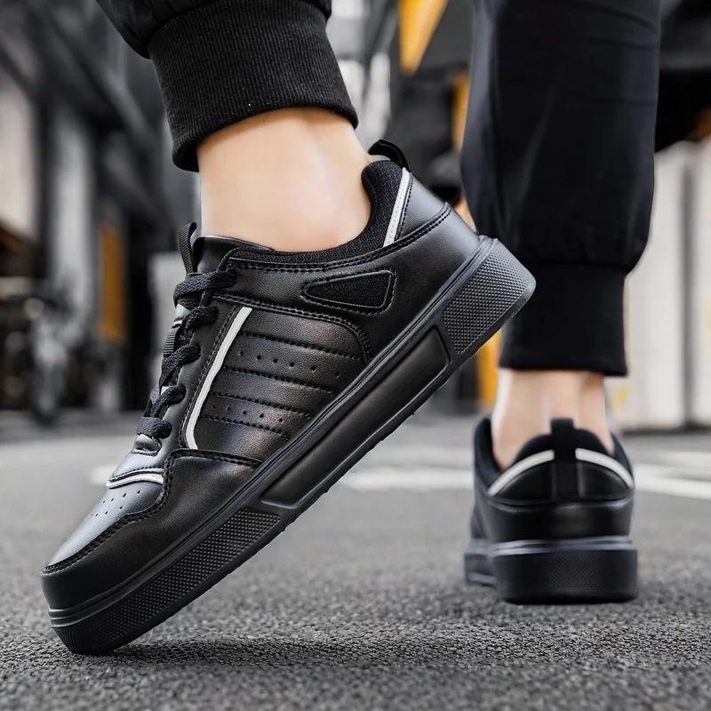 Fashion Round Foot Round Toe Designer Sneakers Mens Original Men's Sports Boots White Sport Shoes Men Seasonal Besket Trainners