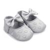 Non-slip Leather Baby Shoes Cute Appearance Soft Material Newborn First Walkers Lightweight Love Bow Toddler Shoes Indoor Use