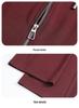 Mom's Spring 2026 Casual Two-Piece Sportswear: Stylish Jacket & Sweatshirt Set for Middle-Aged and Elderly Women