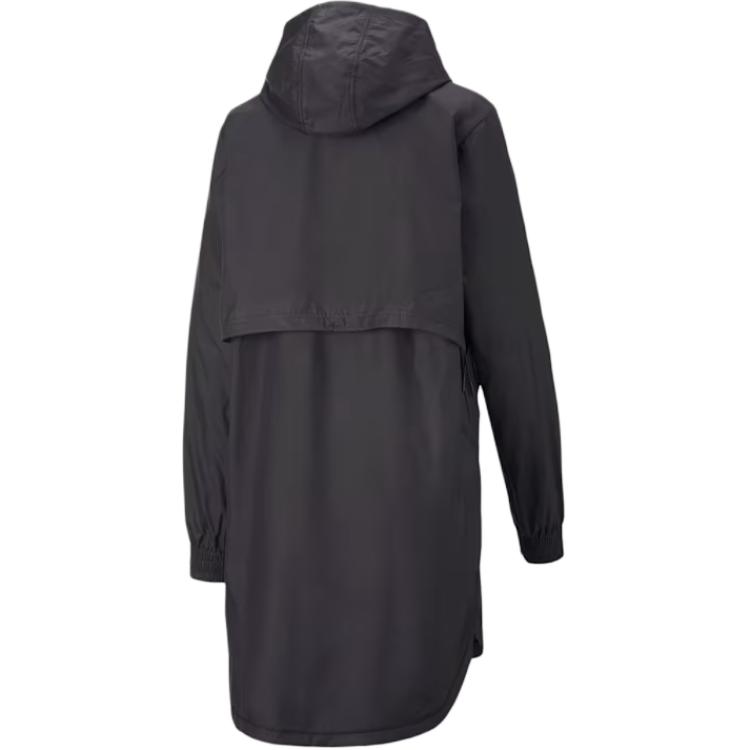 Puma Animal Logo Sports Training Warm Windproof Rain Jacket Women Jacket Puma-Black 521791-01