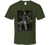 Dutch Arnold Schwarzenegger Predator Smoking A Cigar Movie Fan T Shirt