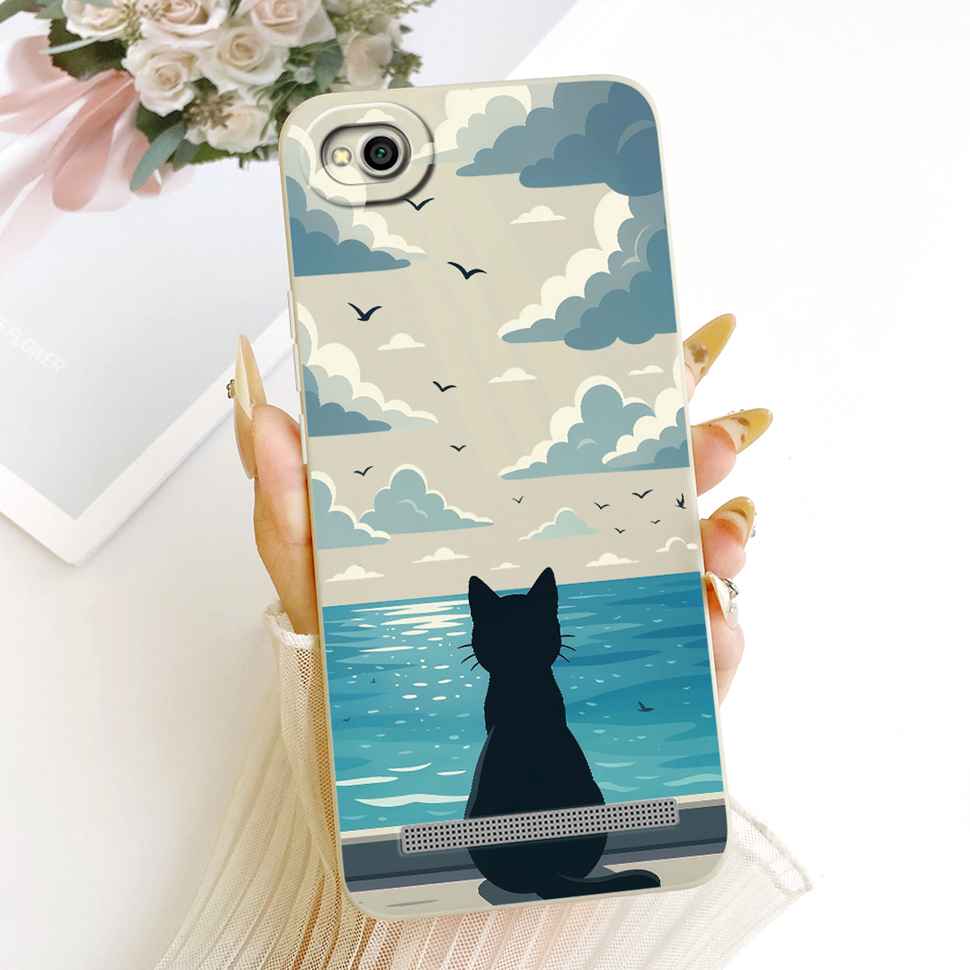 For Xiaomi Redmi 5A Case Fashion Cartoon Print Soft Silicone Cover For Redmi 5A MCG3B MCI3B Phone Protective Cases