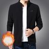 Herr Vinter Fleece Tjock Jacka Utomhus Varmt Mellanlager Lammfleece Fleece Kofta