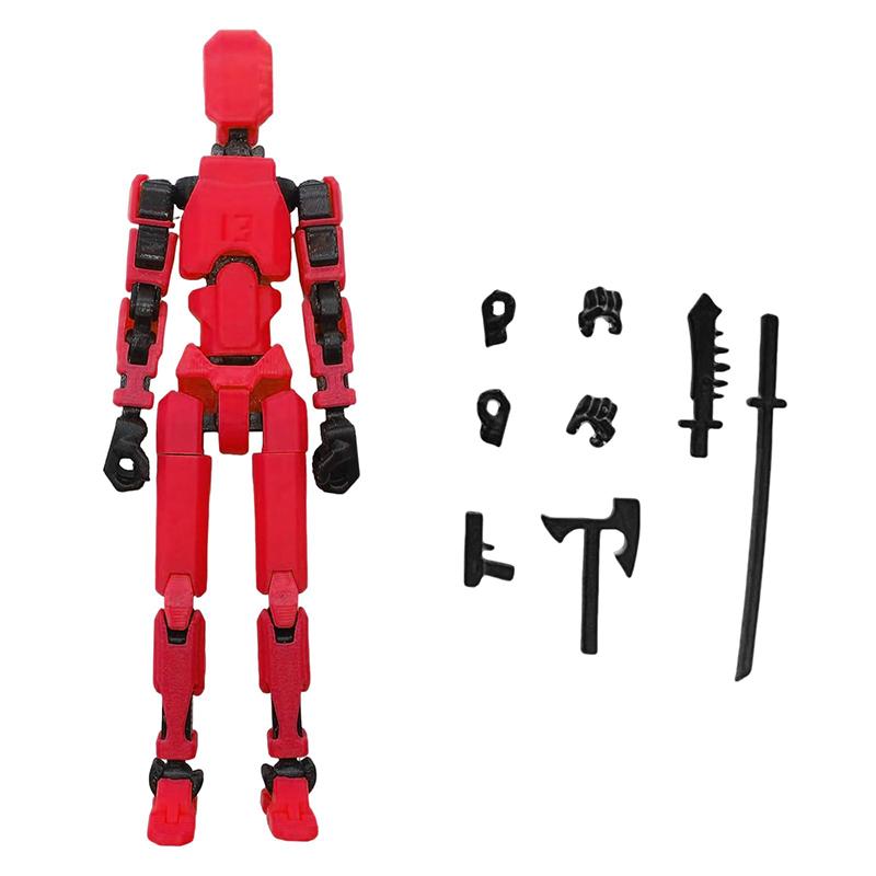 Multi-Jointed Movable Shapeshift Robot 2.0 3D Printed Mannequin Dummy 13 Action