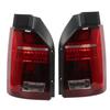 Facelift Look Dynamic Full LED Tail Lights Rear Lamp For Multivan Transporter T6 Pre‑Facelift 2016 To 2019 Red