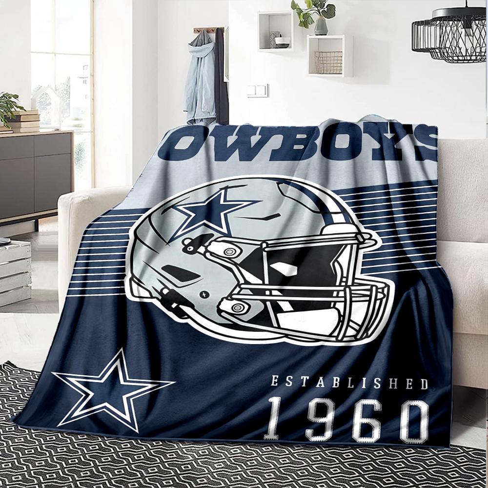1pc Blanket - Dallas Cowboys Print Design,Lightweight Blanket for Sofa,Bed- Soft &Warm,Gift for All Seasons