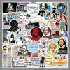 50 Shakespeare Stickers: Playwright-Inspired Creative Journal & Phone Decals